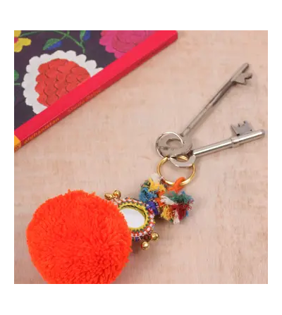 Porte-clé "Pompon"